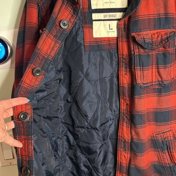 Abercrombie and Fitch Lined Button Down Flannel - Picture 13 of 16